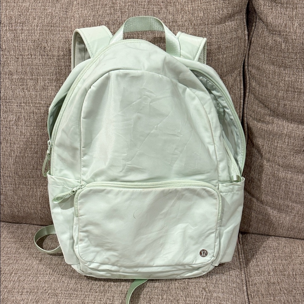 Lululemon Mint Green Backpack